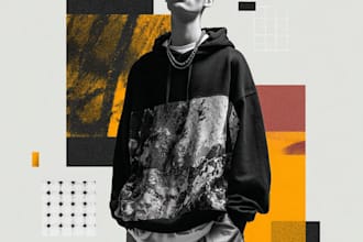create a professional streetwear clothing design