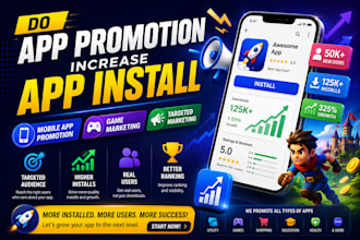 do app promotion increase app install, mobile app promotion, game marketing