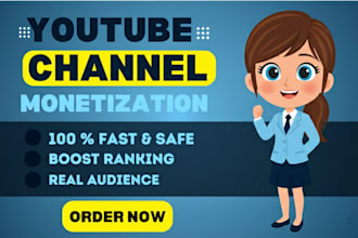 do complete youtube promotion for monetization
