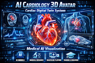 do ai cardiology 3d avatar digital twin avatar virtual anatomy avatar mri avatar
