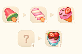 create casual items for mobile games