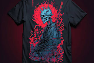 design custom merch t shirt graphics and merchandise designs