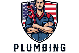 do home repair, renovation, remodeling, roofing, plumbing logo design
