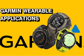 develop custom garmin applications for smartwatches