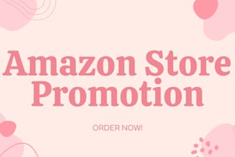 do amazon store promotion to boost ranking and traffic