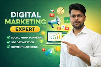 do complete digital marketing including SEO