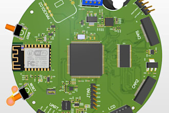 design schematics and pcb in altium, easyeda and kicad