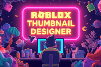 make roblox thumbnails but ill need screenshots