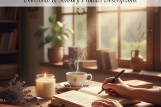 write emotional and sensory product descriptions for your brand
