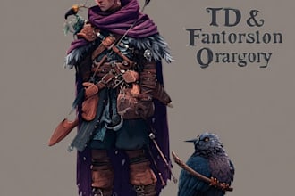 develop original fantasy characters for dnd and roleplay