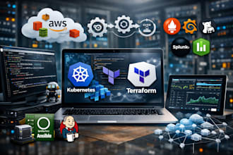 be your devops and sre engineer for AWS kubernetes terraform ci cd