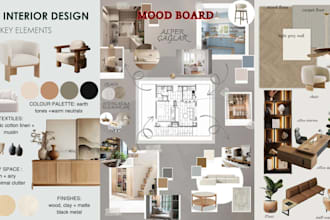 shop for furniture create a mood board design layout room office interior design