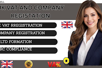 fix UK company registration, vat registration and itd setup problems