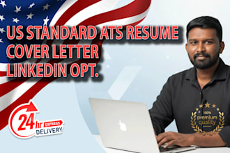 write USA standard resumes and linkedin for executive roles