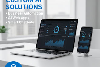 build custom ai websites and apps