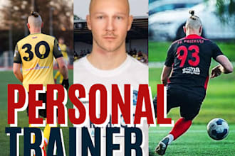create football training plans and be your personal trainer