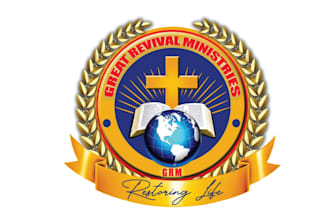 create unique church seal, apostle seal or bishop seal logo