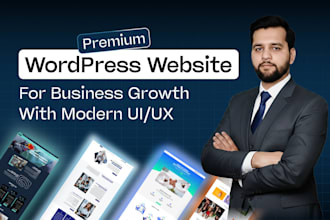 build a premium wordpress website with elementor pro