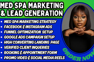 med spa leads med spa marketing medspa clinic leads med spa ads med spa flyers