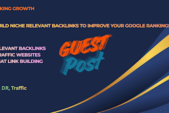 create high authority backlinks for SEO ranking growth