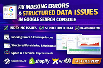 fix google search console errors and page indexing issues