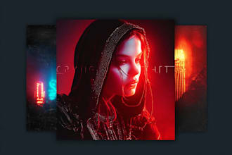 design album cover or single cover art