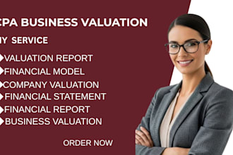 do company valuation prepare business valuation report financial analysis equity