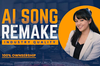 remake recreate your ai song into industry quality ready