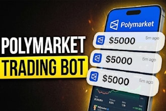 develop automated crypto trading bot, polymarket arbitrage, copy trade bot