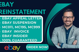 do ebay account reinstatement to reopen ebay mc011 inr bbe and mc999 suspension