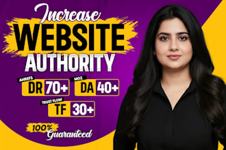 increase domain rating ahrefs dr ur and moz da tf, with seo links