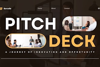 build vc pitch deck for startups funding lean startup pitch deck template design