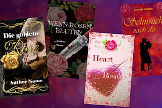 create the book cover for your romance story