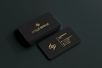 design an outstanding and eye catching business card