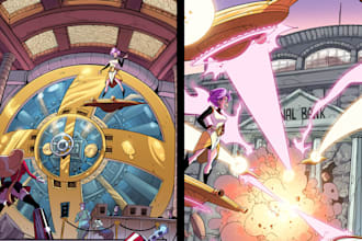 professionally color your comic book pages