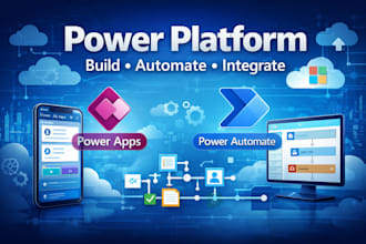 build power apps and power automate workflows