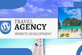 design and develop a professional travel website