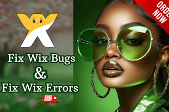 fix wix bugs and errors, broken layout and mobile problems for wix website