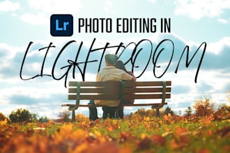 edit any of your photos naturally using adobe lightroom