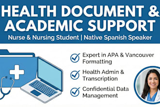be your spanish medical and admin assistant
