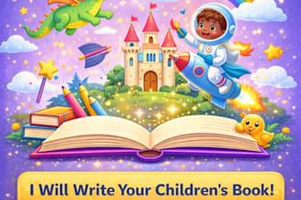 ghostwrite your children story book