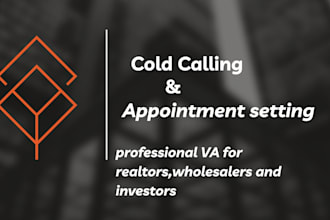 your professional cold caller for real estate