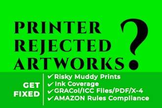 preflight, bleed, crop marks from printer rejected to print ready design files