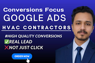 set up hvac google ads, hvac PPC and local lead generation ads