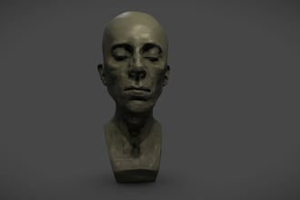 create 3d face model,heed,3d face action figure stl obj stl file,mask tabletop