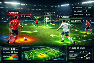 create computer vision ai for sports motion tracking, player and match analysis