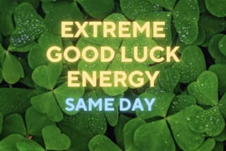 cast powerful good luck spell for you
