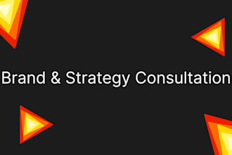 provide strategic brand and marketing consultation