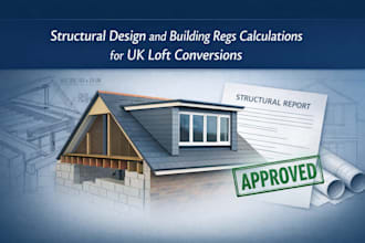 do structural design and building regs calculations for UK loft conversions