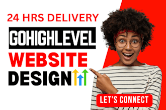 gohighlevel website design go high level landing page redesign ghl website